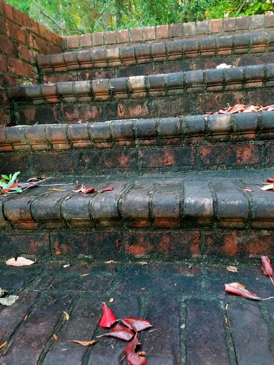 brick steps