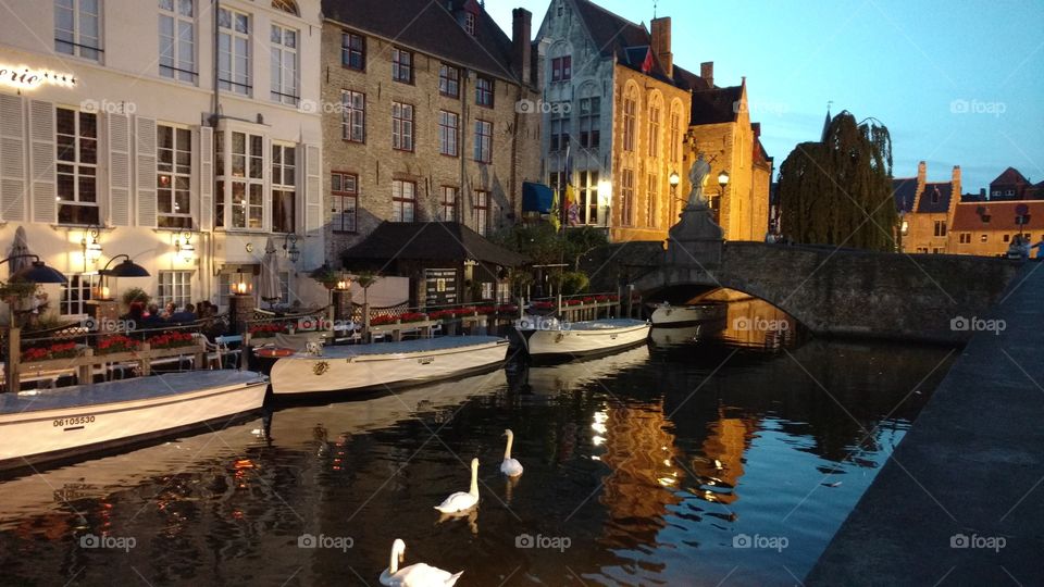 Bruges river
