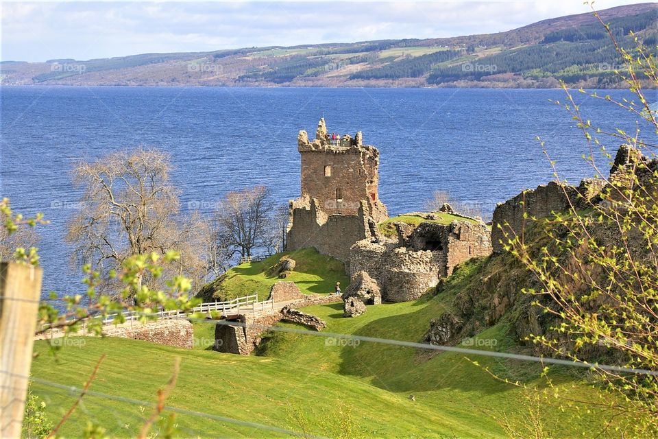 Scotland, Urquart Castle Loc Ness