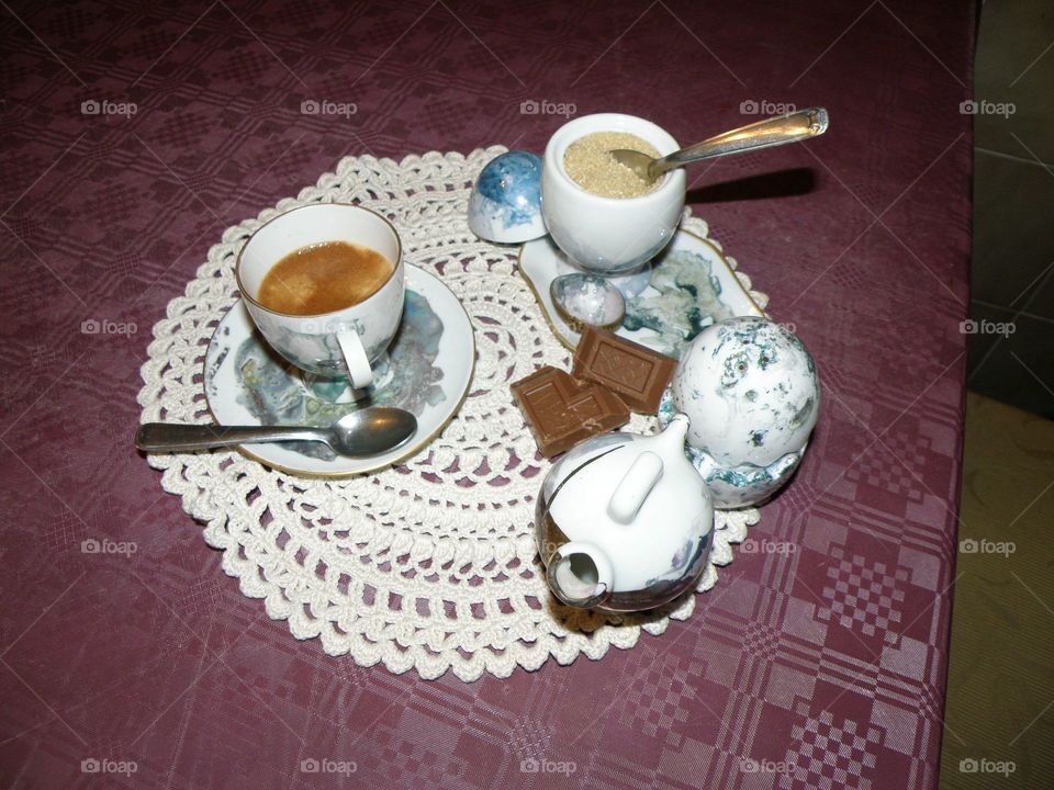 Caffè e merletti