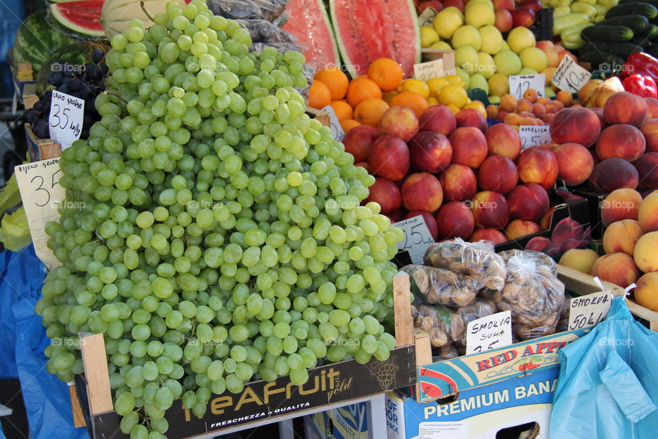 Market fruit