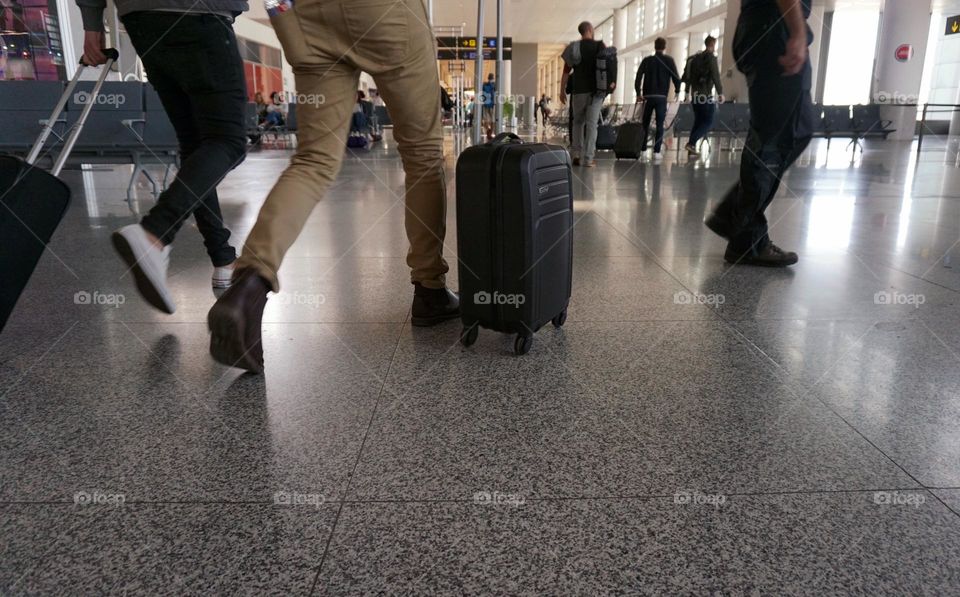 Dashing through the airport 