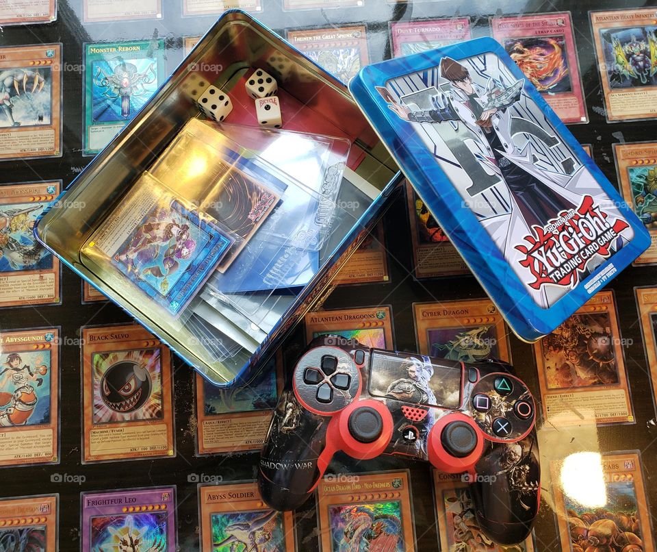 Caja de cartas Yu Gi Oh juego de jóvenes videojuegos control Controler