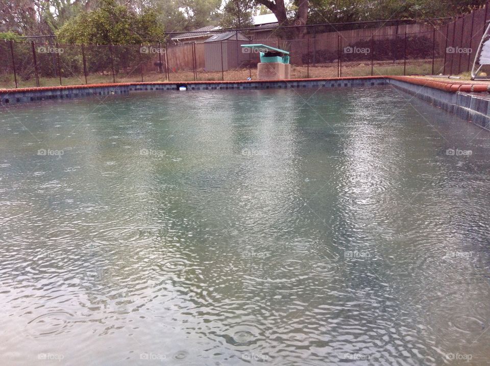 Rainy Pool