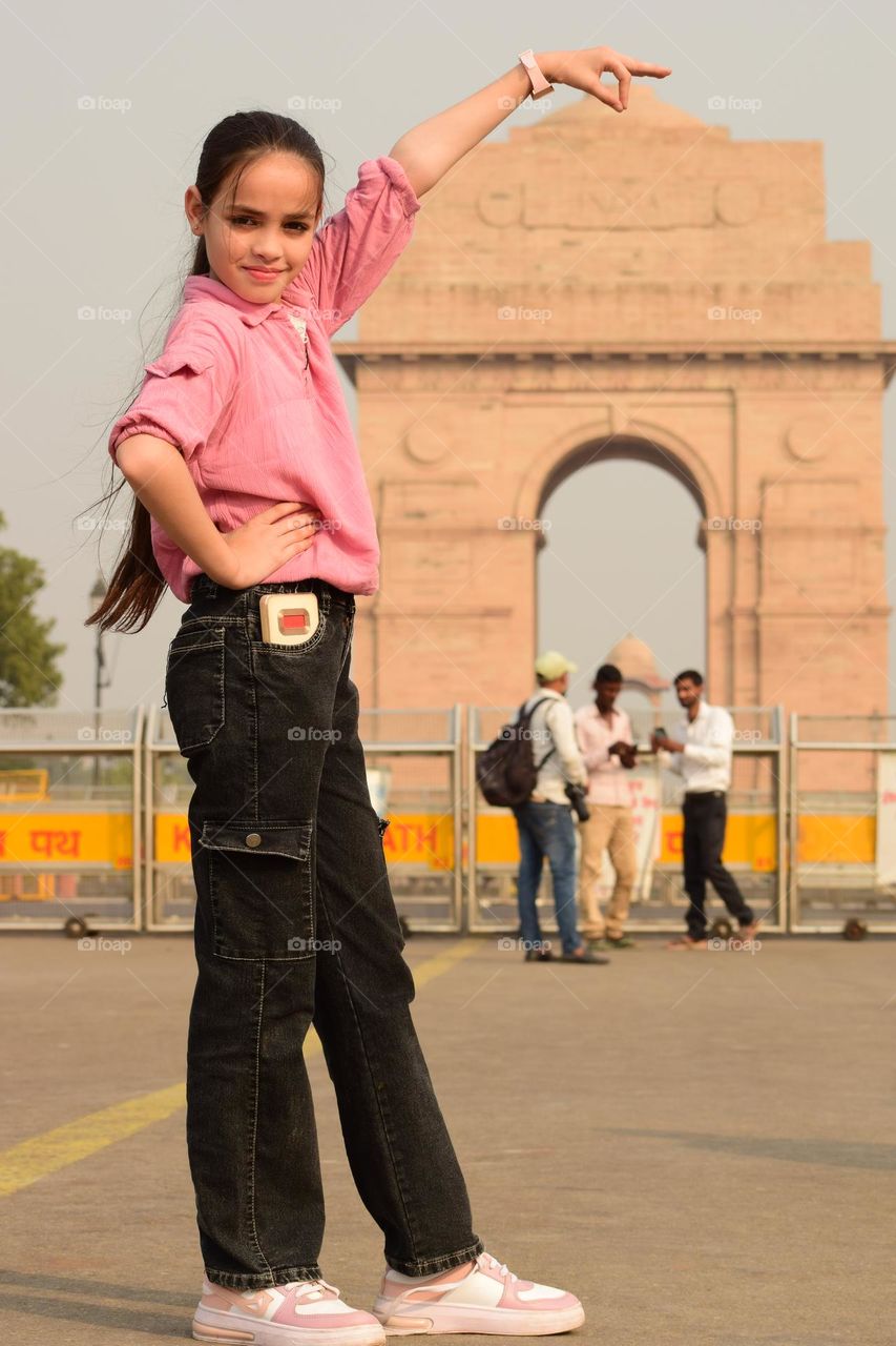 India gate photography pose Delhi India