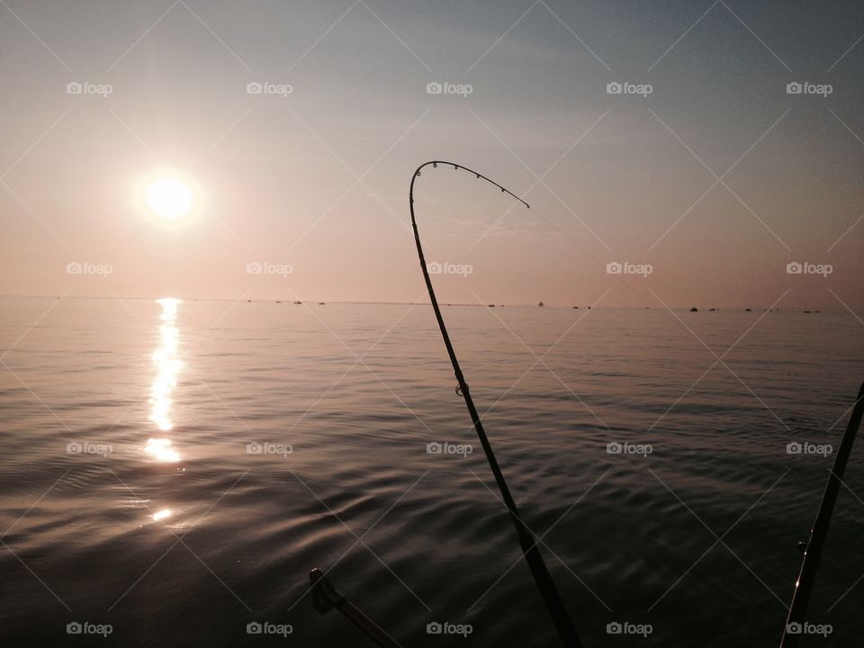 Twilight fishing 