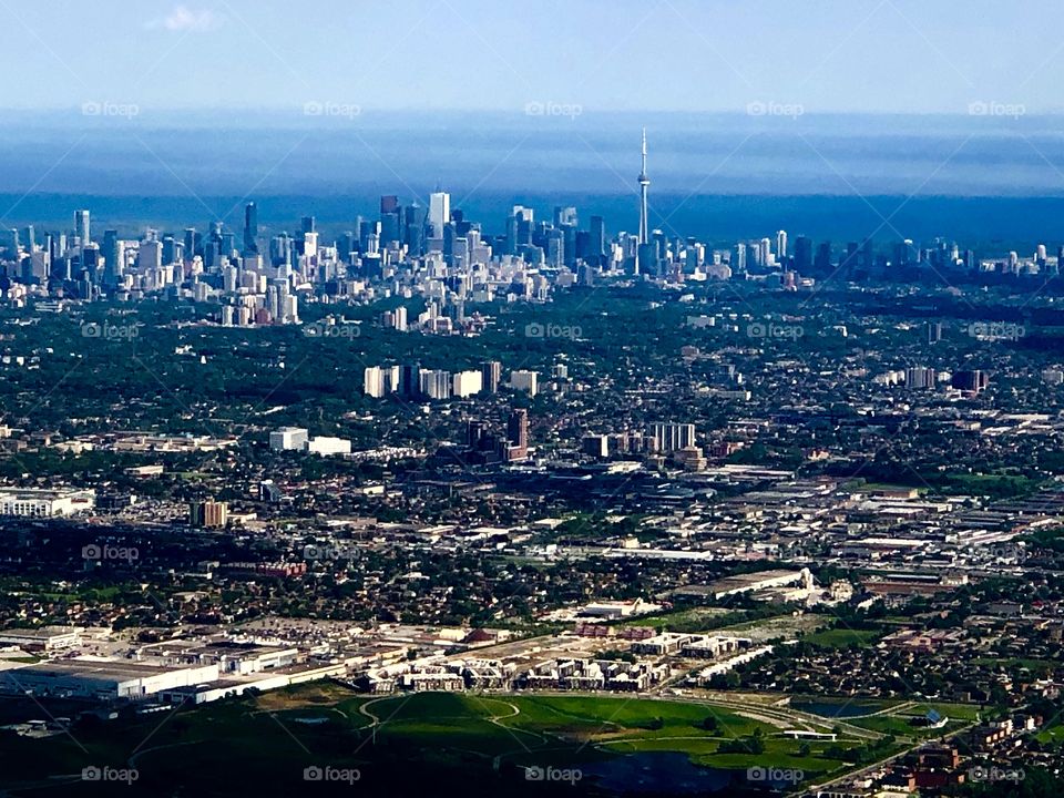 Toronto from the air
