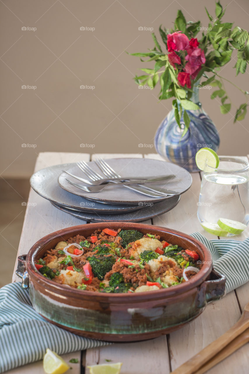 Tajin broccoli and cauliflower