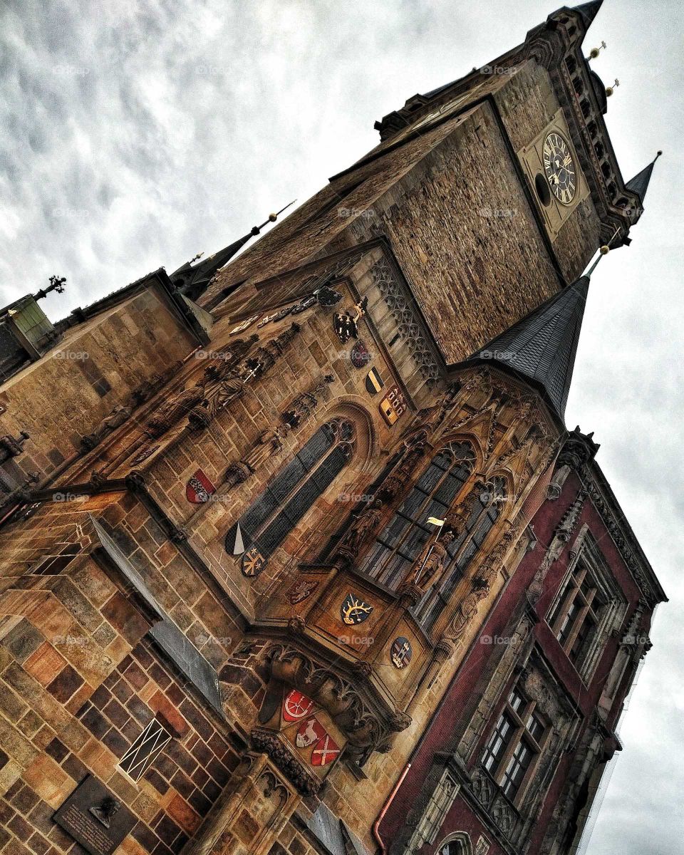 The town hall, Prague