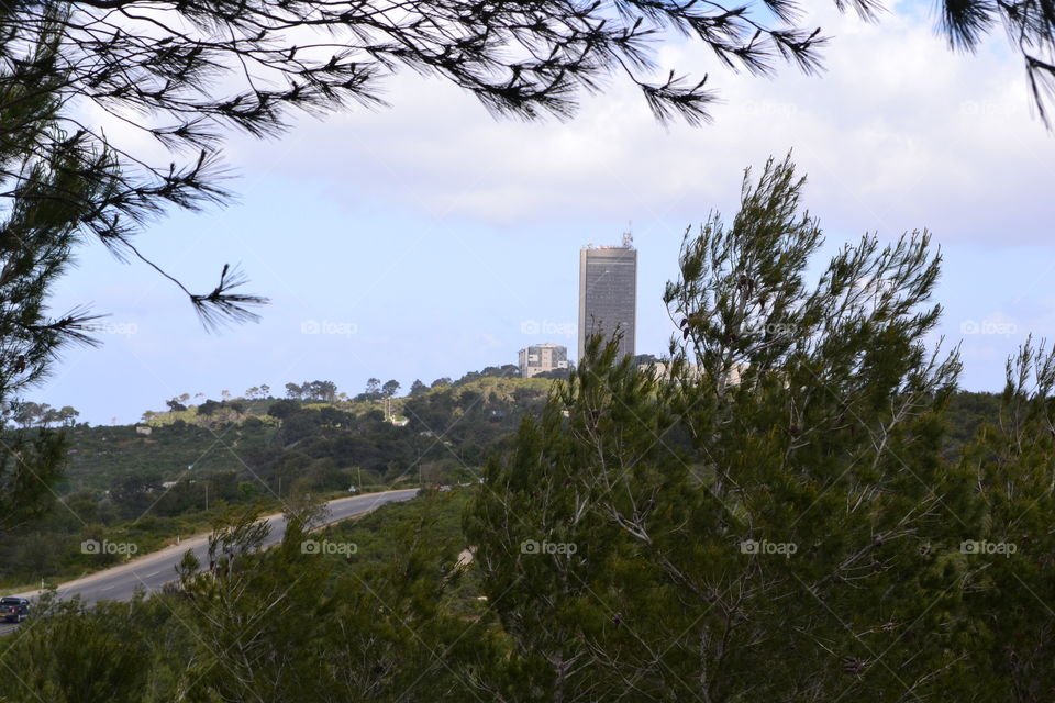 A view of Haifa University