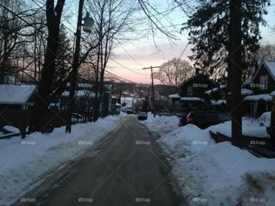 Northport Winter Street View