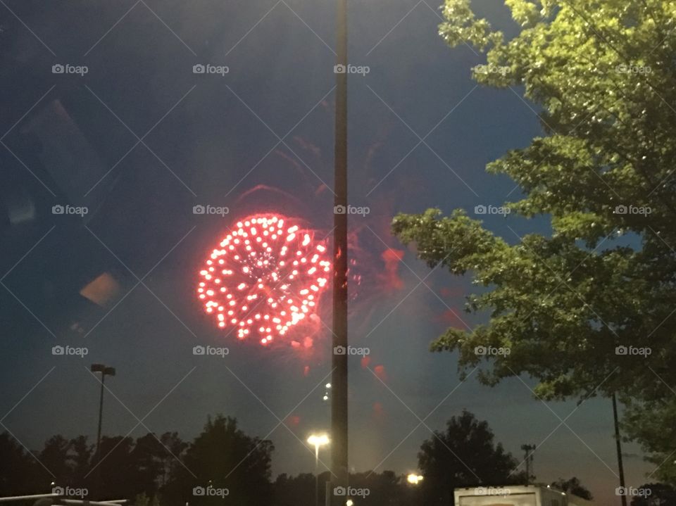 Fireworks.