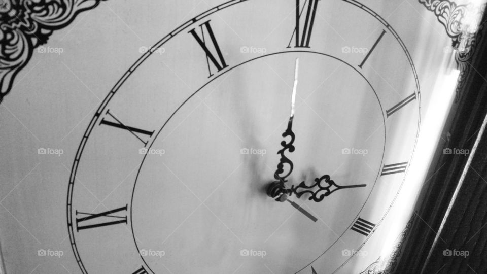 Close up of Grandfather Clock