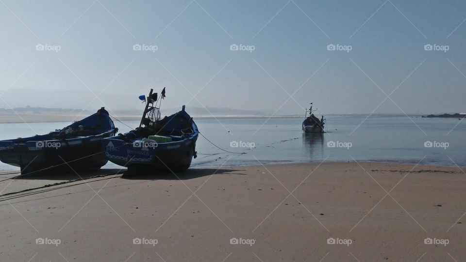 Boats in recuperation..