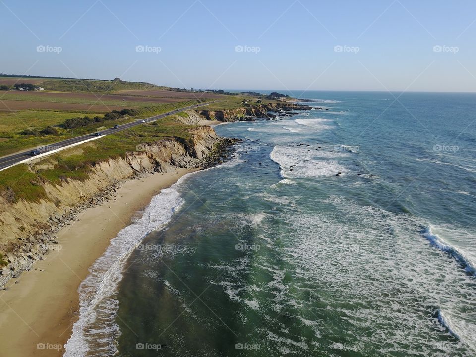 Water, No Person, Seashore, Landscape, Beach