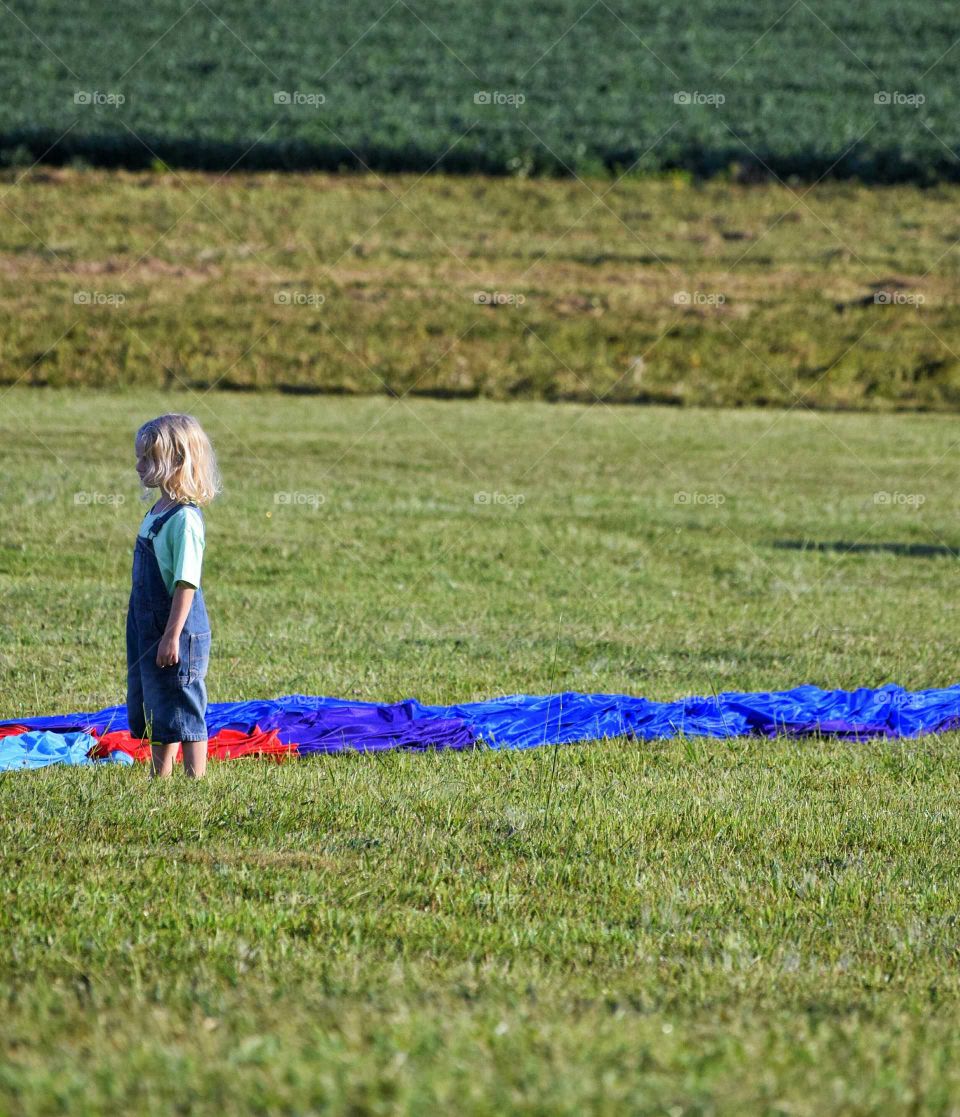 Girl in Field