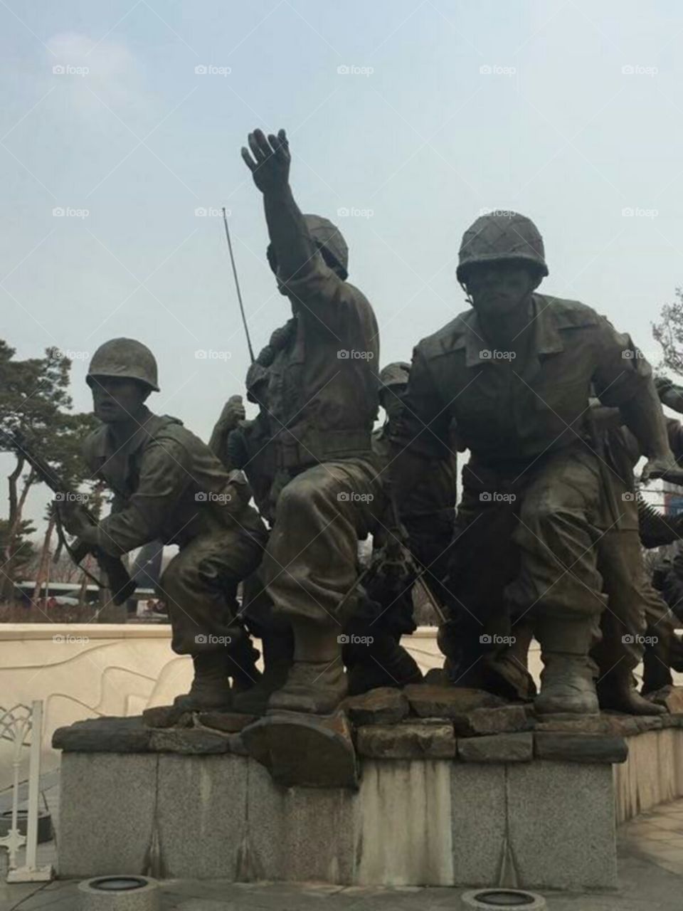 South Korea war monument 