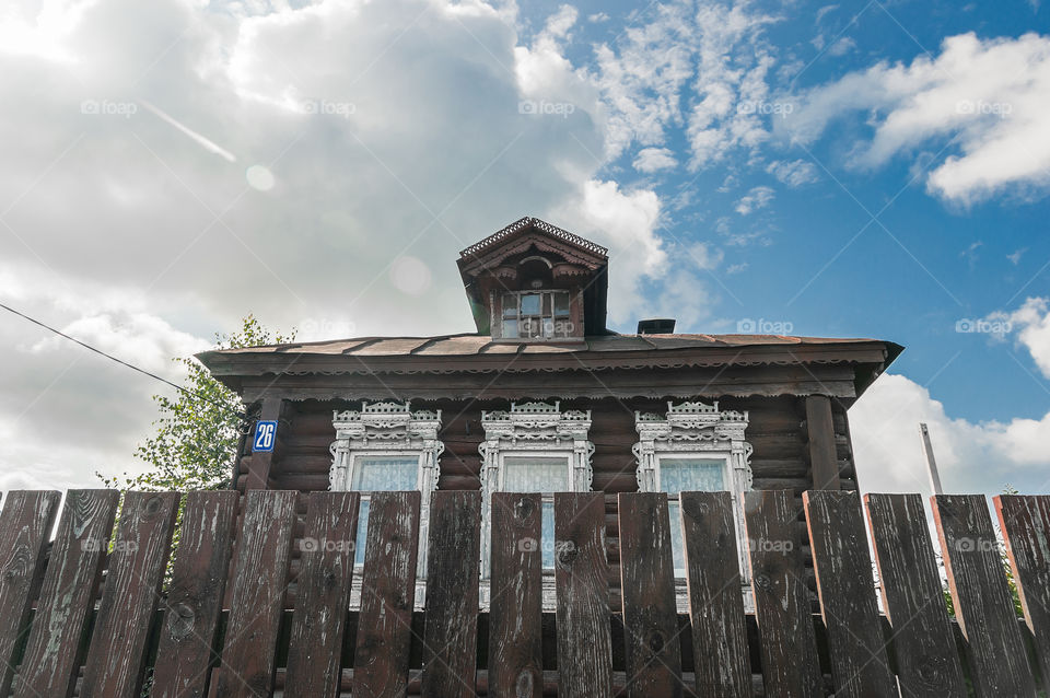 Rural Russian house