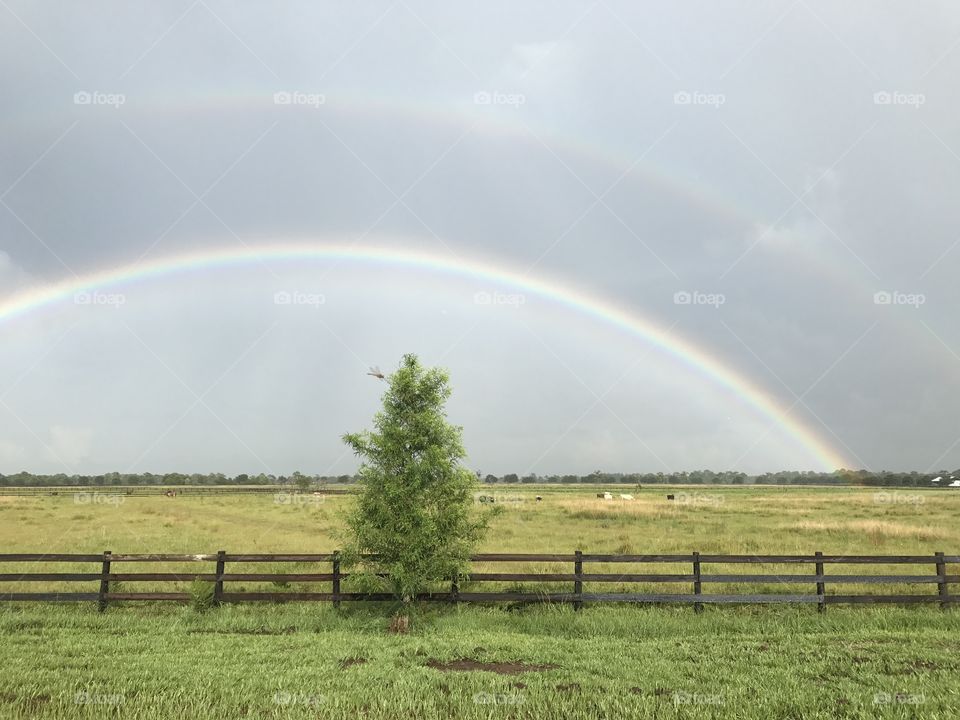 Double Rainbow Before Irma