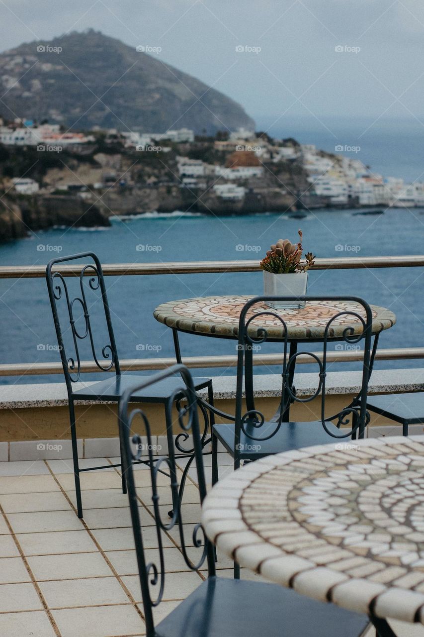 a beautiful landscape in the open sea