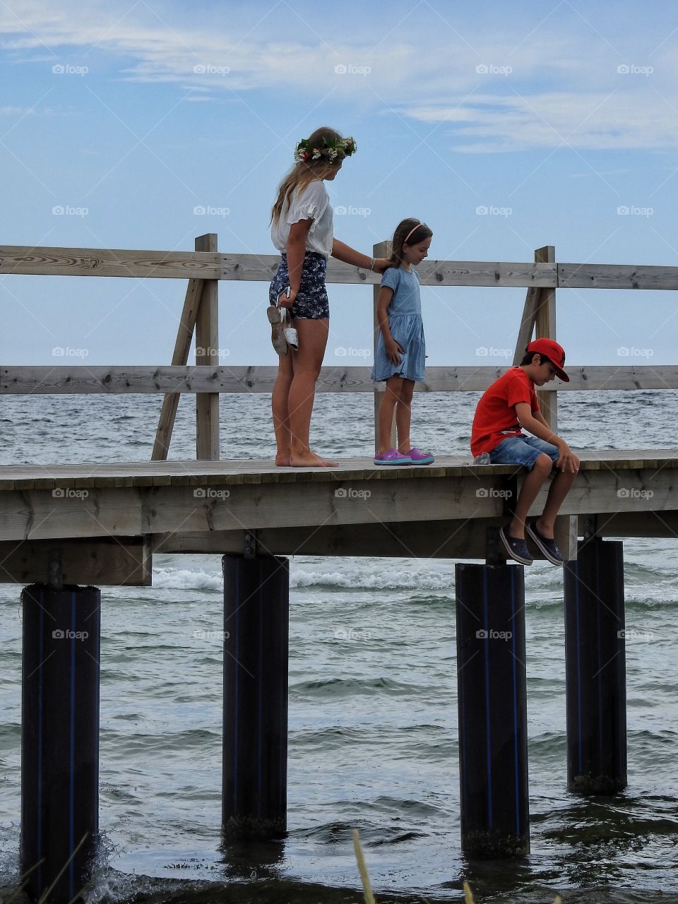 Midsummer at the jetty