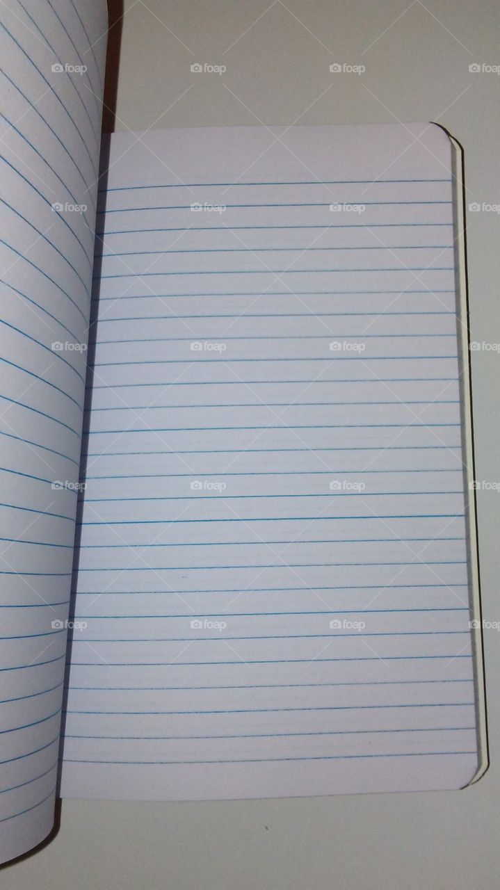 wide line notebook paper
