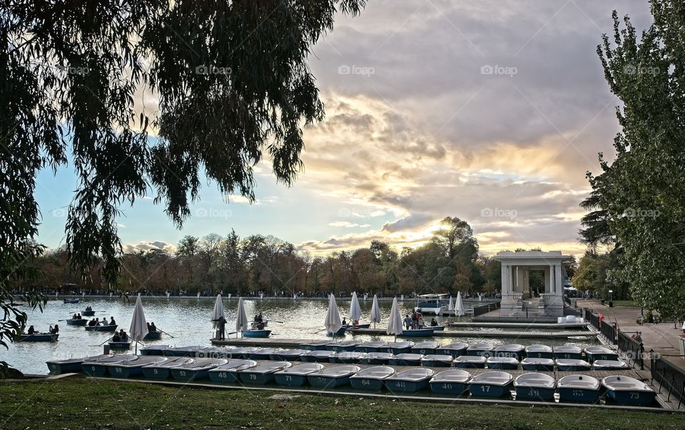 El Retiro Pond