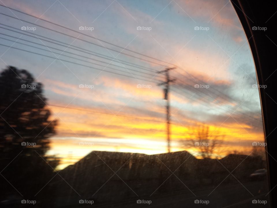 sunset Montana
