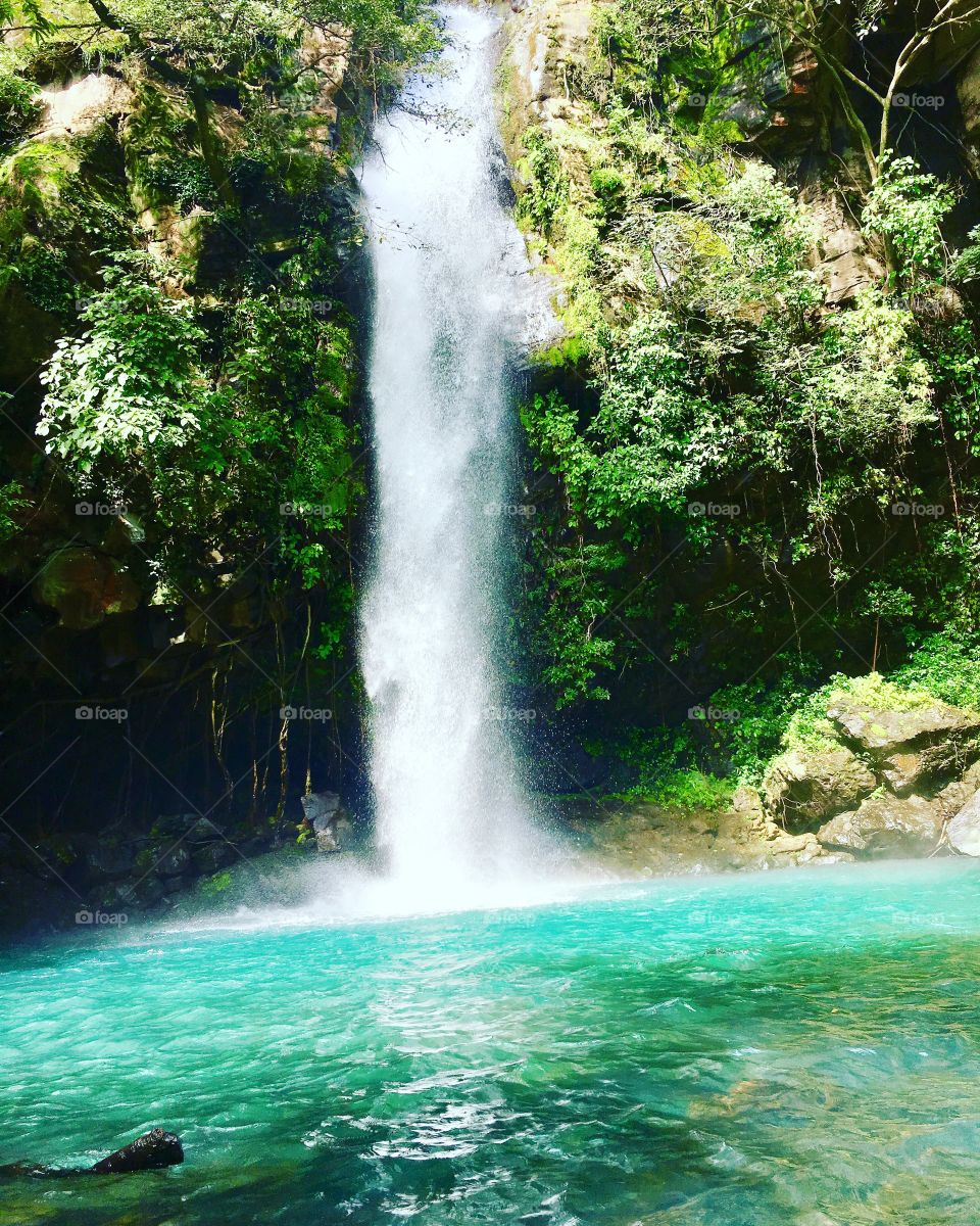 La Cangreja Waterfall, Rincón de la Vieja National Park, guanacaste, Costa Rica 