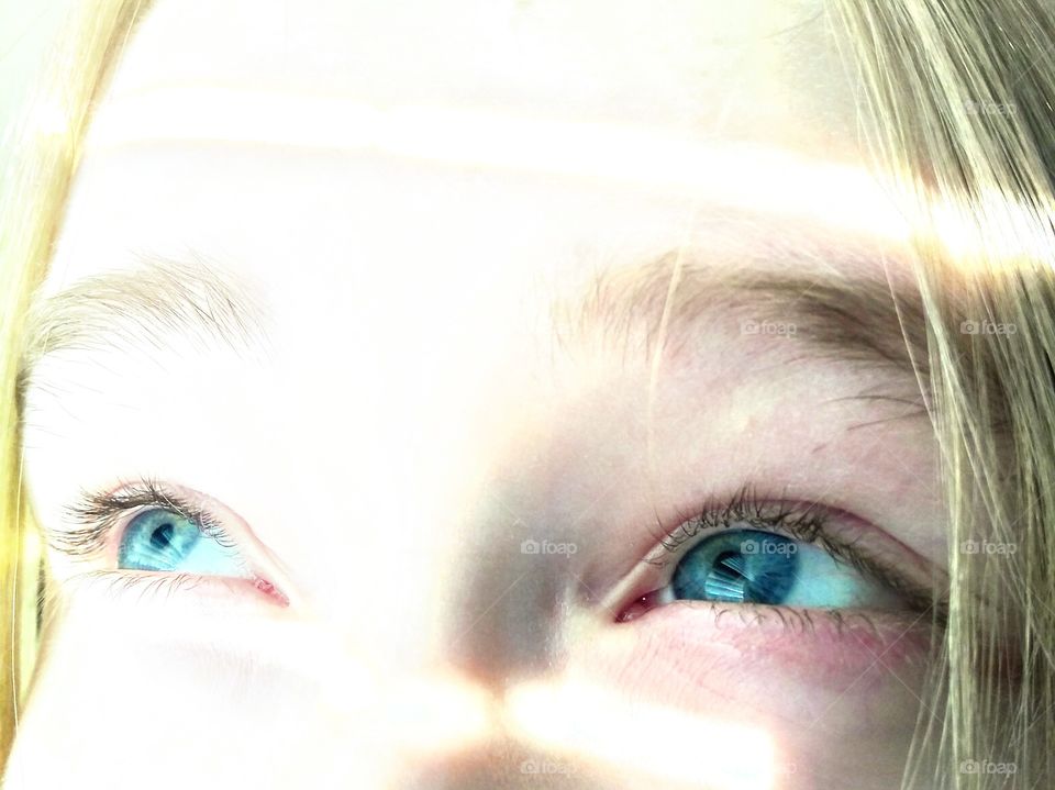 blue eyes