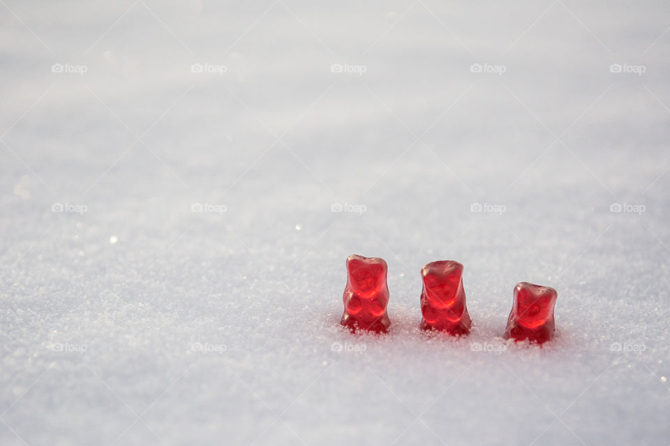 Three jelly bears