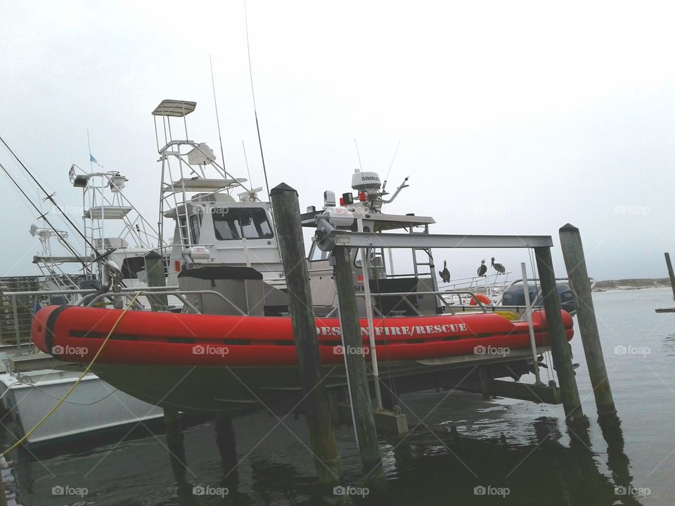 Destin Fire and Rescue Boat