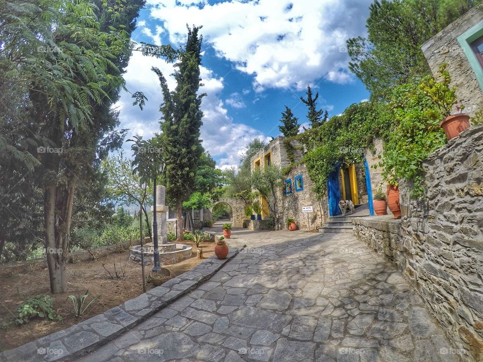 village in North Greece