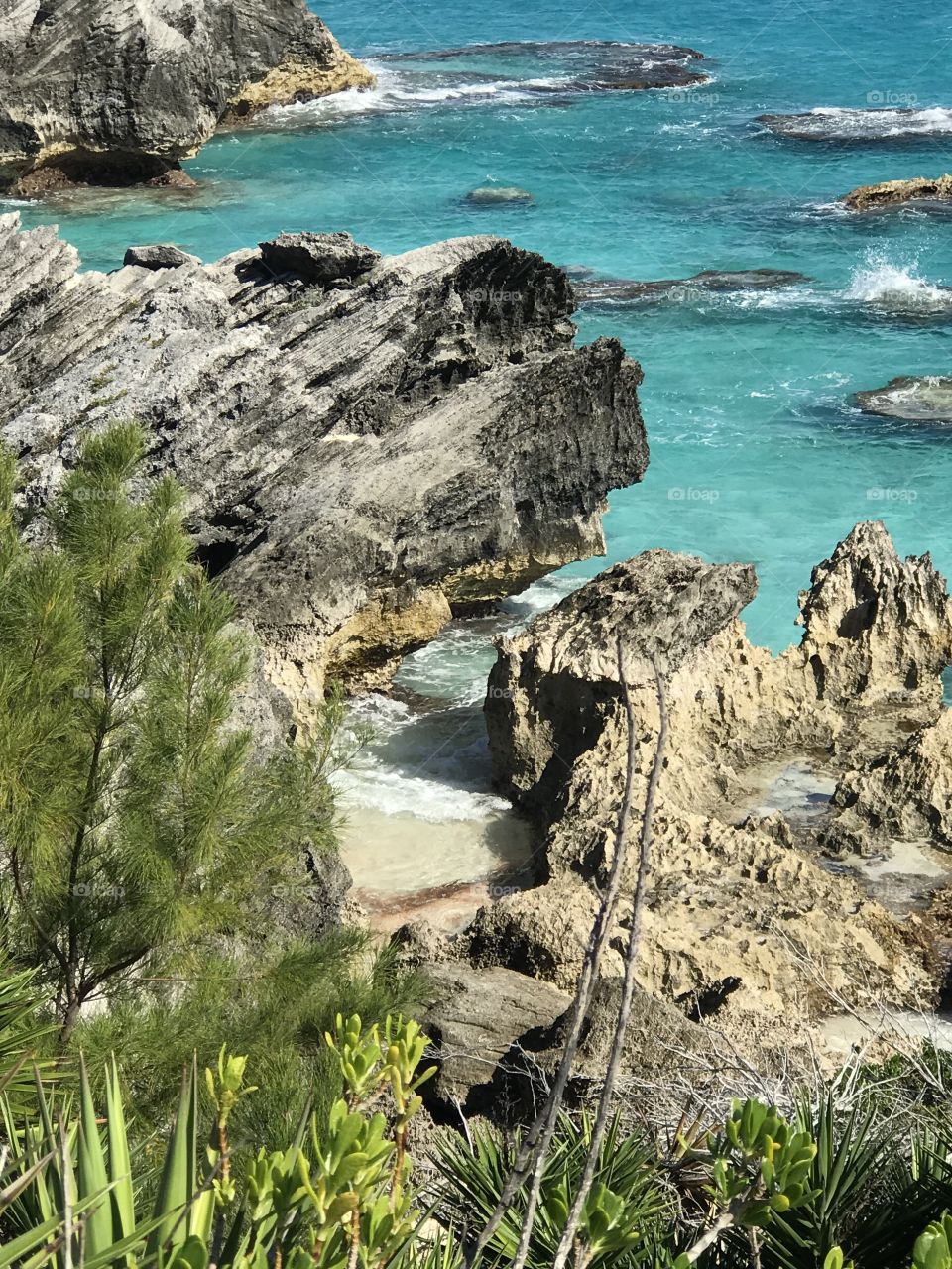 Boulders on the coast