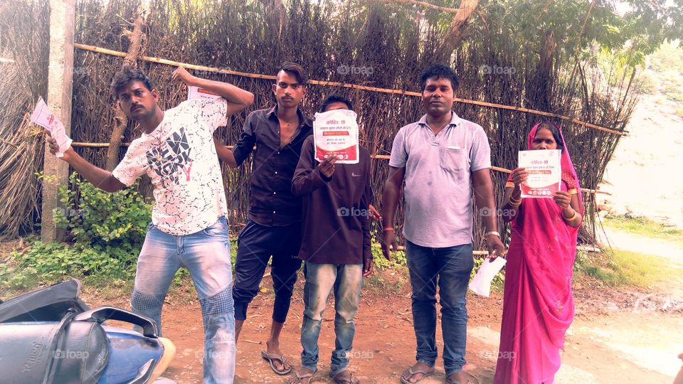 field work india corona kit distribution