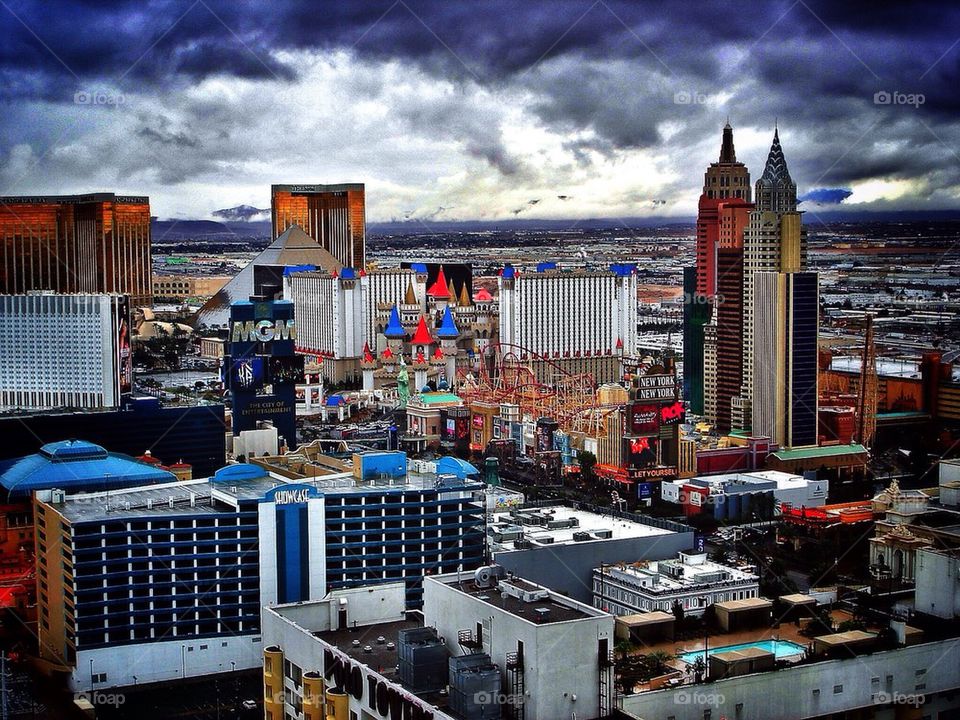 Las Vegas aero view