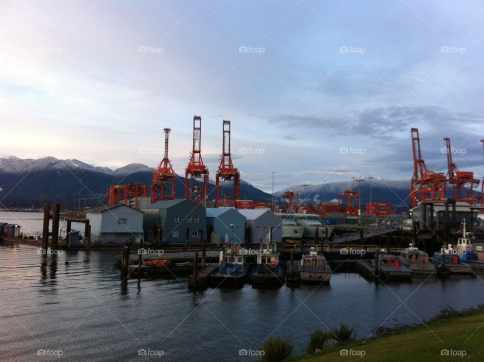 Water, Watercraft, No Person, Harbor, Industry