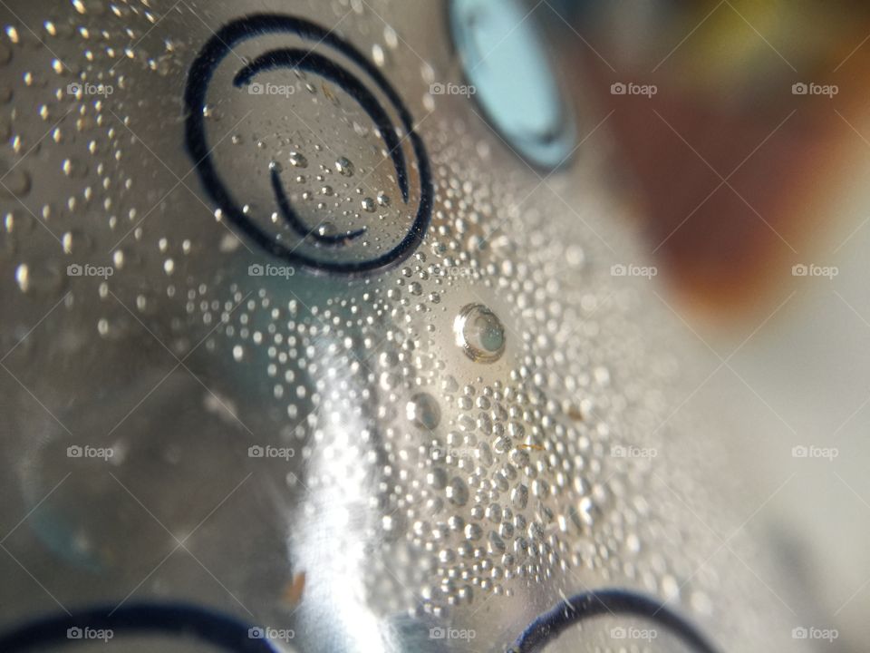 Abstract water condensation