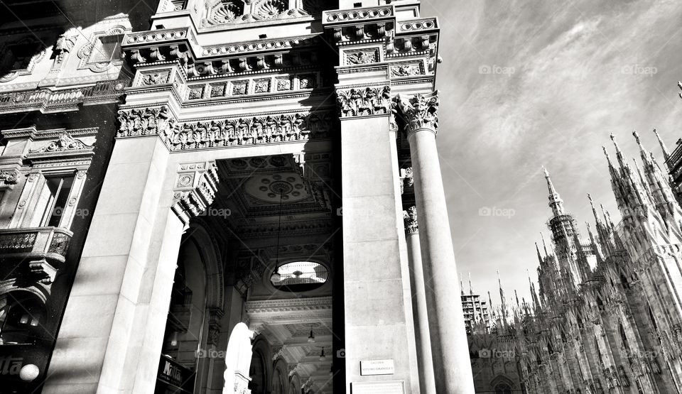 Architecture . Galleria Vittorio Emanuele II