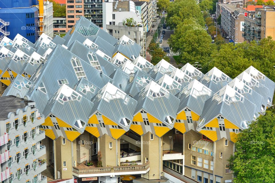 Cube houses