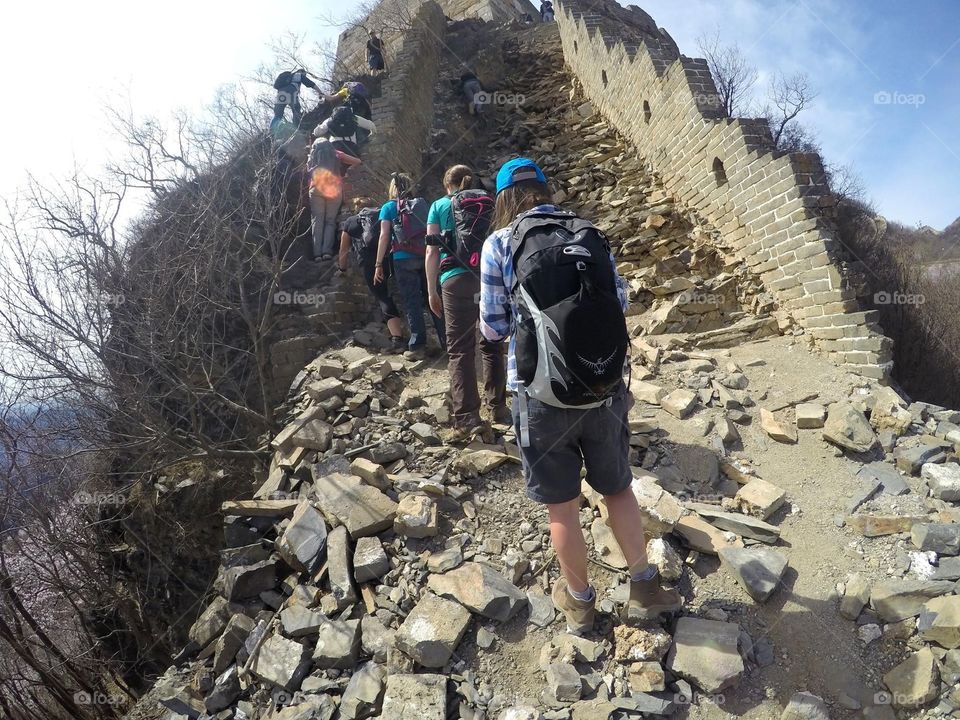 Hiking the Great Wall of China! 