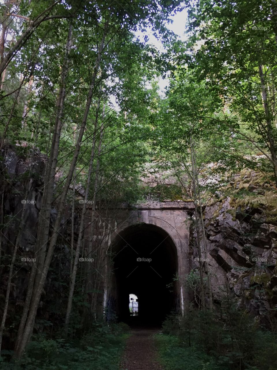 Old tunnel in Finland