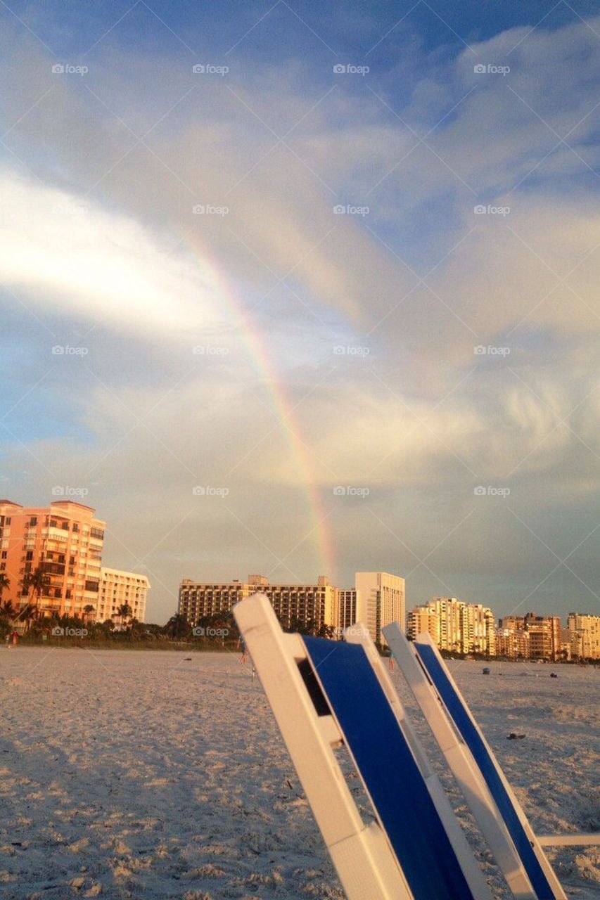 Rainbow on the Beach