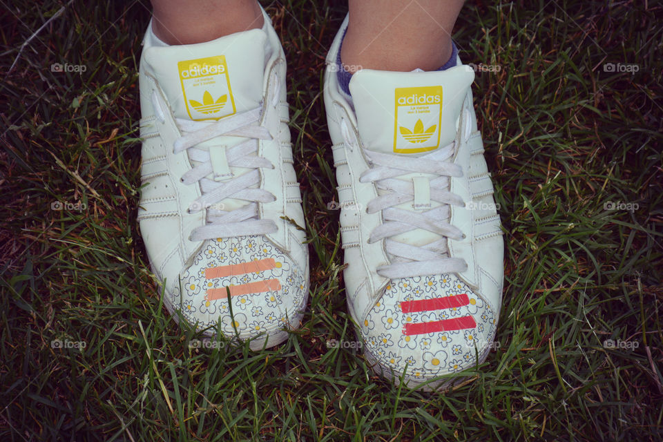 My girlfriend's Adidas Superstars :)