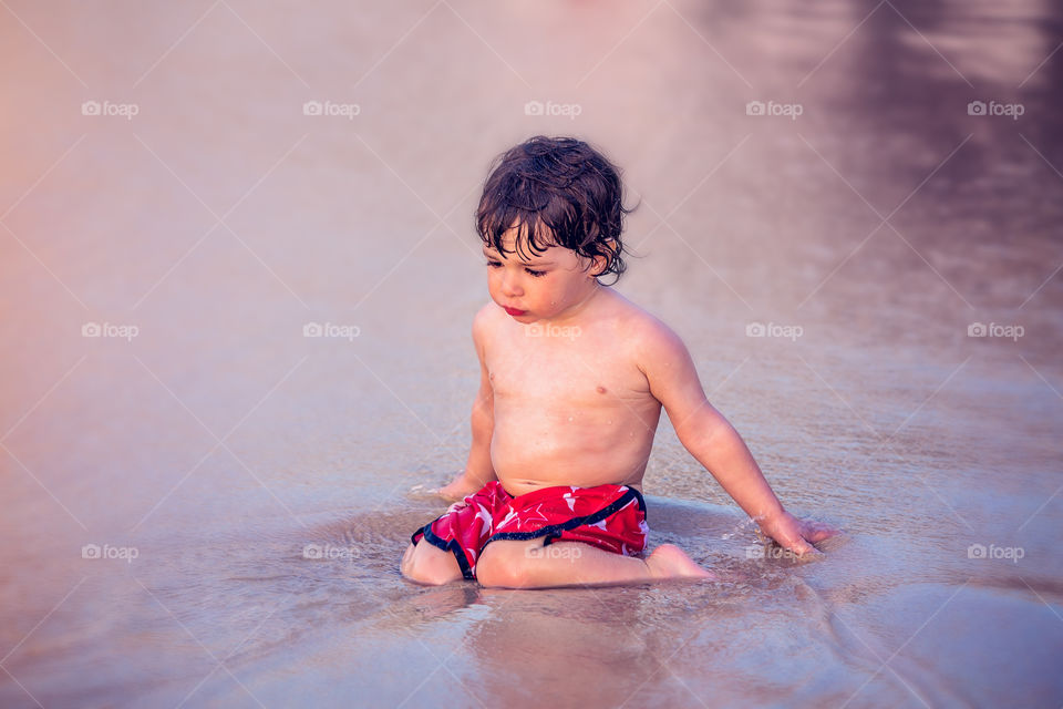 Hanging at the beach