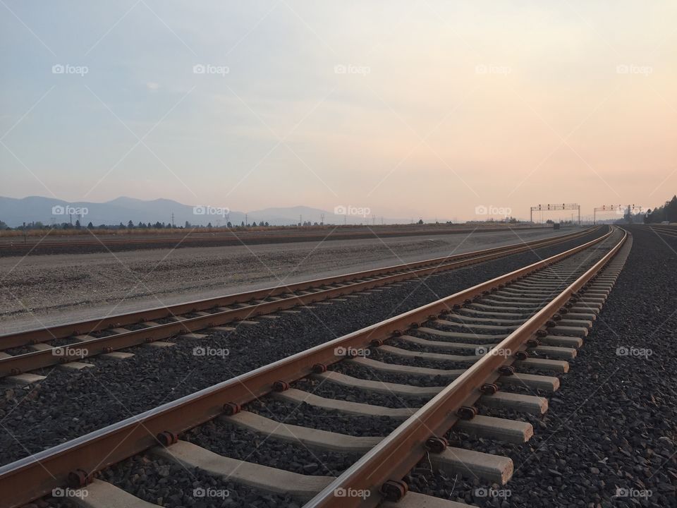 Railway, Locomotive, Track, No Person, Railroad Track