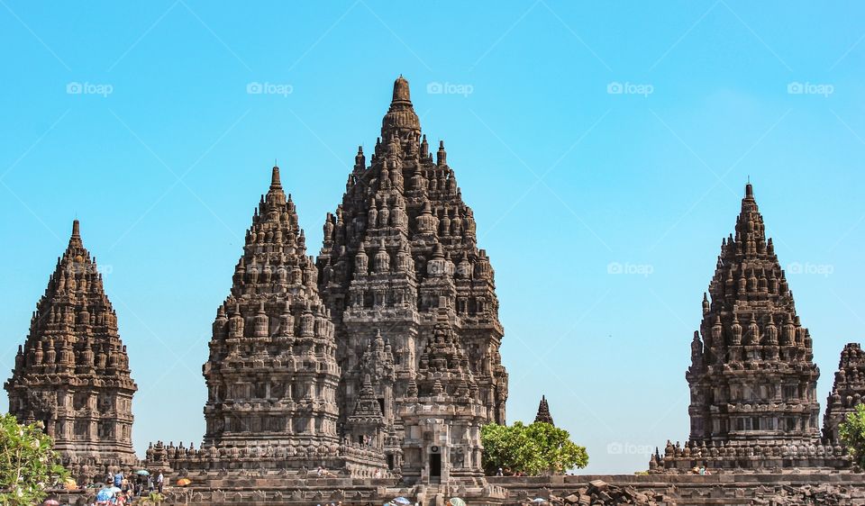Prambanan Temple in Sleman, Yogyakarta, Indonesia on June 18, 2018