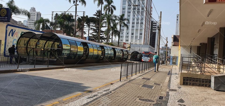 transporte público Curitiba Paraná Brasil