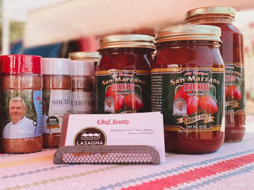 Homemade natural sauce 