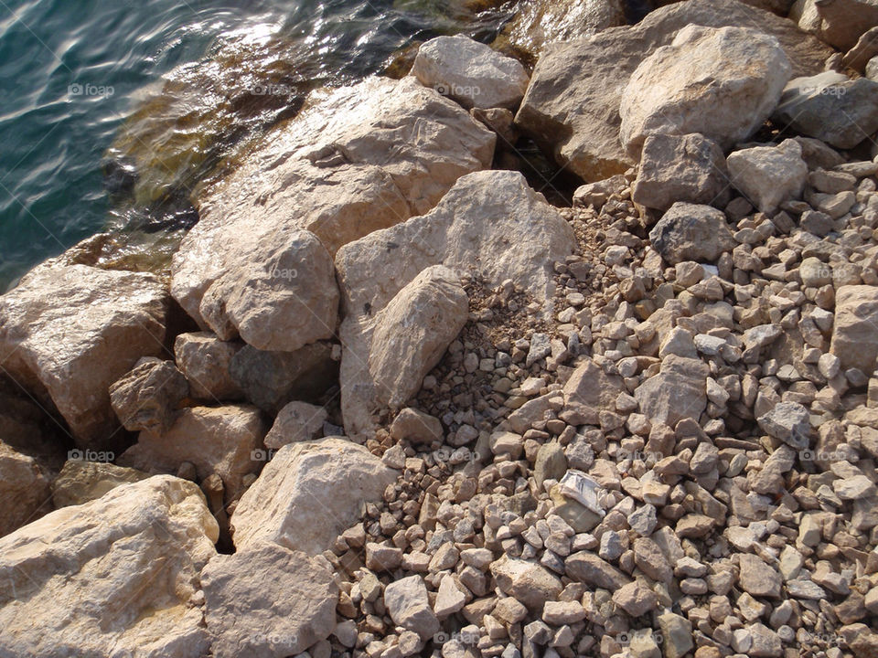 summer water sea rocks by splicanka